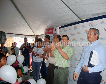 Martín Arredondo dio banderazo de arranque de obra de Rescate de Espacios Públicos