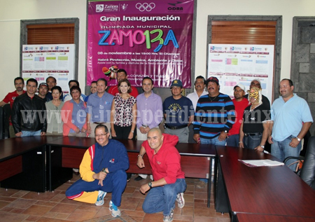 ¡Anuncian Olimpiada Municipal Zamora 2013..!