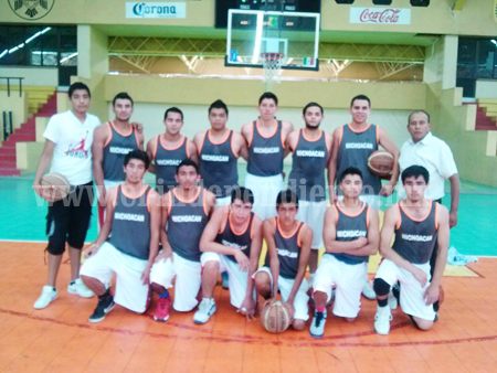 Michoacán se presentó ante Tlaxcala en el Campeonato Nacional de baloncesto Sub-21