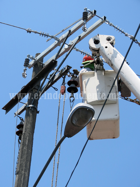 CFE destinará 6 millones de pesos para mantenimiento de redes eléctricas