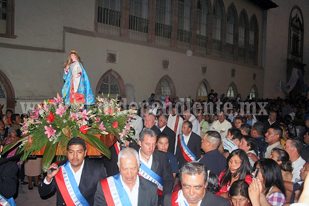 Se desborda la fe en Jacona con el 128 aniversario de la coronación de la Virgen de la Esperanza 