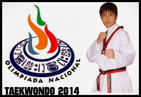 Arturo Ballesteros con rumbo a la Olimpiada Nacional de Taekwondo 2014