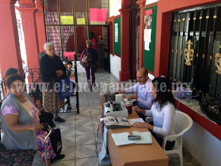 Trasladan espacio de atención para pago de impuesto predial a comunidad de La Palma