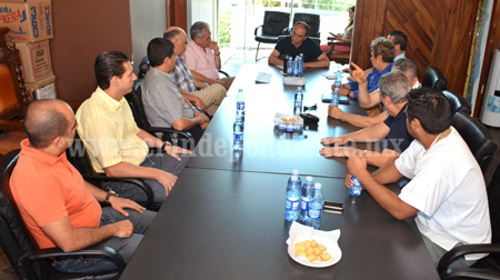 Francisco Sánchez se reúne con nuevos dirigentes de la CANACO Sahuayo