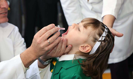 Campaña de vacunación va en el 45 por ciento de avance