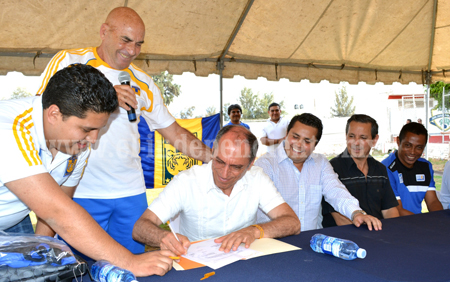 Inauguran academia de futbol Tigres – Sahuayo