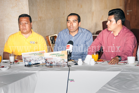 Con la realización de carreras atléticas, Silvano impulsa el deporte en Michoacán