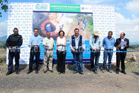 subcolector en Chaparaco evitará contaminación en aguas de riego