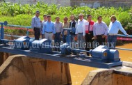 Inauguran automatización de 3 compuertas en la represa la Esperanza 