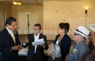 Reconoció alcalde de Los Ángeles y Cónsul General trabajo de Silvano en pro de las comunidades migrantes
