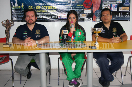Karina Álvarez se declara preparada para participar en el Junior & Master Championship 2014.