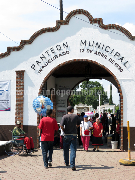 Ayuntamiento se declara listo para recibir 30 mil personas en Panteón Municipal