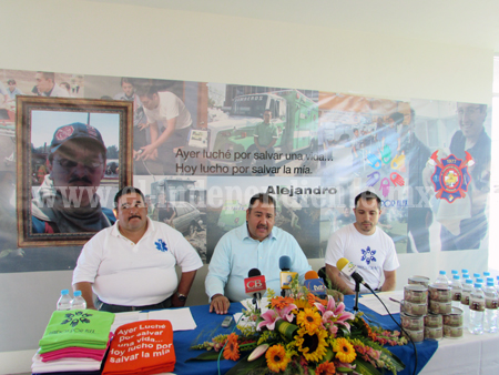 Desprotegidos los elementos de Unidades del cuerpo de bomberos voluntarios, rescate y salvamento de Michoacán 