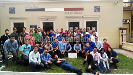 Integrantes de Acción Juvenil tomaron el taller “PolíticaMente Joven, Reinventando México”