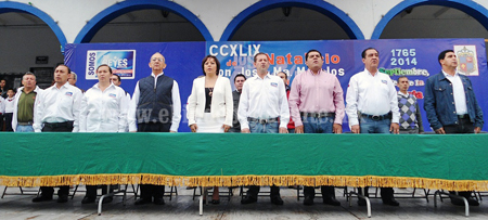 Conmemoran Natalicio de Morelos en Los Reyes