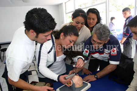 Cruz Roja Michoacán destacó a nivel nacional en materia de capacitación 
