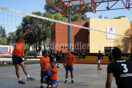 Jornada llena de velocidad y buenos remates en la Liga Zamorana de Voleibol