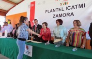 ICATMI, plantel Zamora celebró su XVIII aniversario