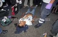 Fatal choque de motocicletas sobre la avenida Juárez, en Zamora