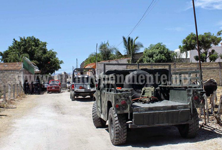 Dos militares mueren y 2 quedan heridos, en balacera en Ucácuaro