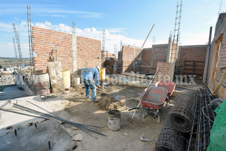 Prosiguen los trabajos de construcción en CEDECO Colinas del Tepeyac