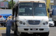 Transportistas congelarán tarifa del servicio en 7 pesos