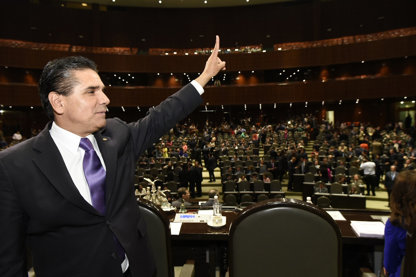 Agradeció Silvano la oportunidad de servir a México en la Cámara de Diputados