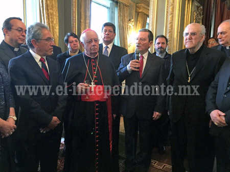 Embajador de México ante la Santa Sede apoyará en posicionar una imagen positiva de Michoacán en el Vaticano