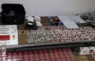 Fuerza Ciudadana Zamora captura a pareja con un arma, 800 dosis de drogas y cigarros apócrifos