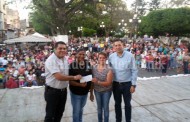 Ayuntamiento de Los Reyes realizó donativo al CAM