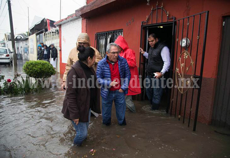 Más de 900 casas afectadas por inundaciones en el Estado