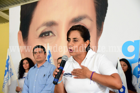Priístas respaldan y confían en el proyecto de ‘Cocoa’ Calderón