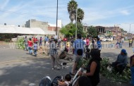 Vecinos bloquean avenida El Vergel  por supuesto intento de robo de niños