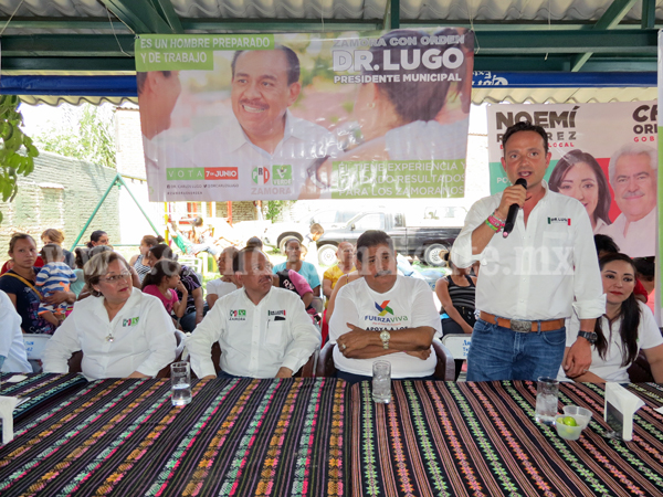Agrupación Fuerza Viva se pronunció a favor del proyecto de candidatos del PRI