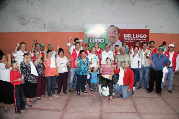 Con el Dr. Lugo tenemos asegurada vida digna en Ario de Rayón
