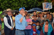 Gerardo García refrendó el compromiso de elevar desarrollo de las comunidades y tenencias de Zamora