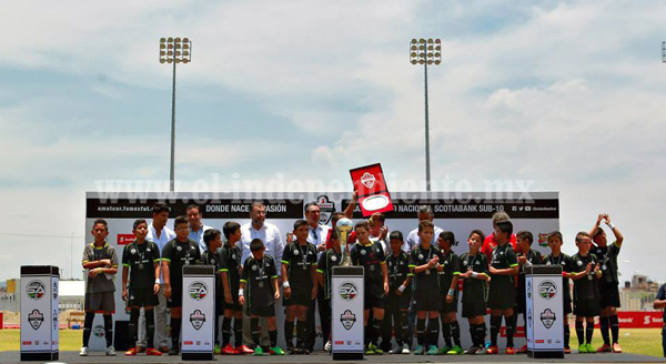 Michoacán Subcampeón del Torneo Nacional de Futbol Sub 10 Tepic 2015