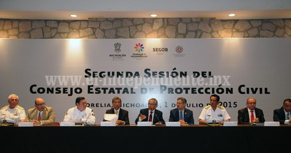 · Declara gobernador en sesión permanente consejo estatal de protección civil por fenómenos hidrometeorológicos