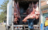 Carencia de refrigerador limita la comercialización de carne en Jacona