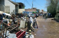 Tromba en Tangancícuaro dejó un muerto y más de 200 viviendas afectadas