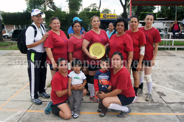 Palmitas Campeonas de segunda fuerza en voleibol de Jacona