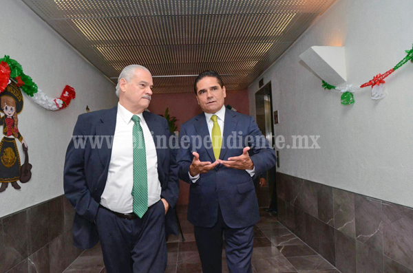 Dialogan Embajador de México en EU y Silvano Aureoles