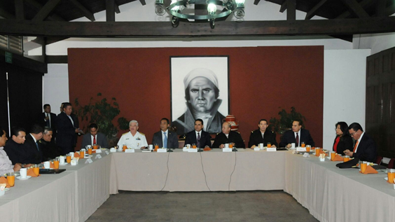 Encabeza Gobernador primera reunión del año del Grupo de Coordinación Michoacán