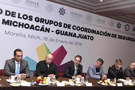 Fortalecen acciones de seguridad Michoacán y Guanajuato