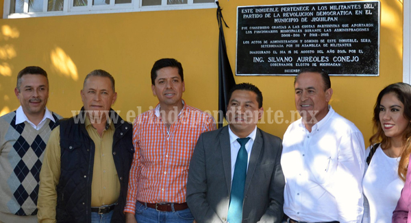 No quedará dentro de los activos del PRD nacional el edificio del comité municipal de Jiquilpan