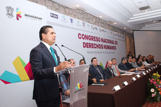 El Gobierno de Michoacán, comprometido con los Derechos Humanos: Silvano Aureoles