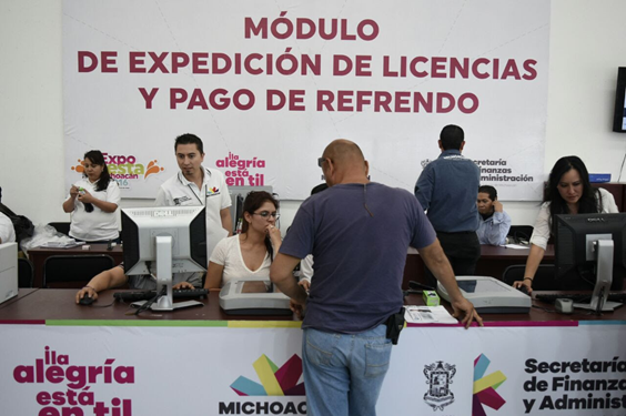 Logra SFA recaudación récord en el módulo de la Expo Fiesta Michoacán