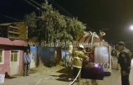 Incendio de domicilio en la Avenida Juárez moviliza a Bomberos de Zamora