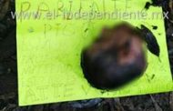 Dejan cabeza humana en Uruapan con narcomensaje para “El Cenizo”