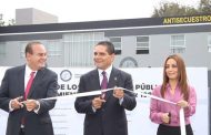 Gobernador de Michoacan inauguro obras en la Procuraduria de Justicia